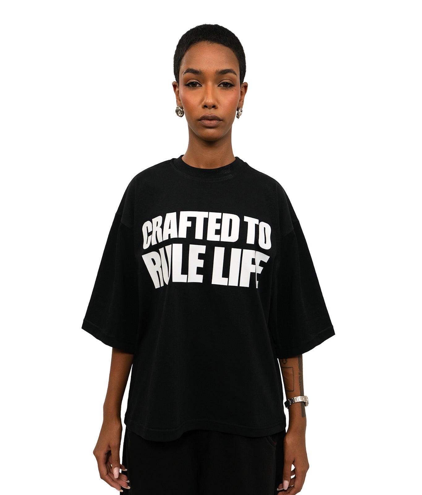 Crafted To Rule Life Boxy T-shirt